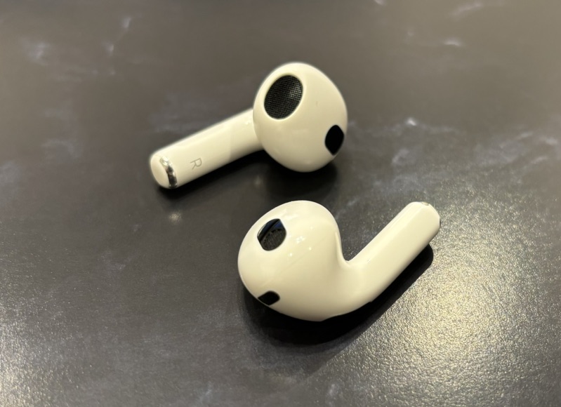 AirPods(第3世代)の本体の画像