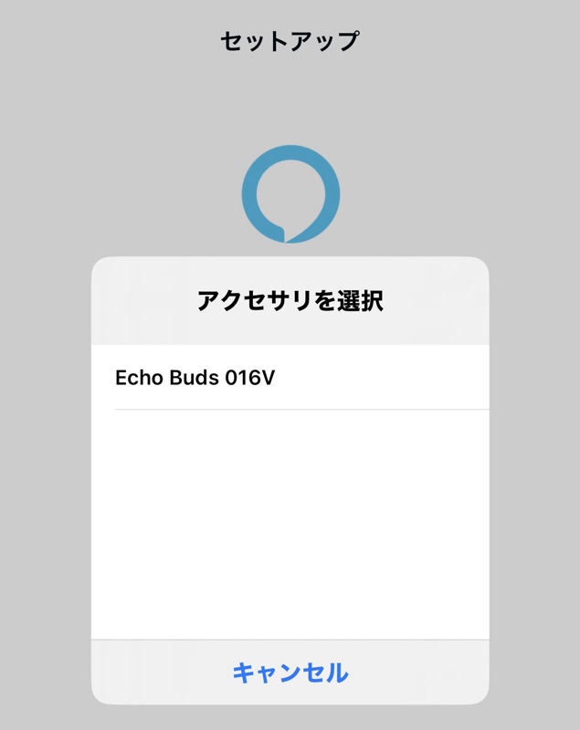 Alexaのセットアップ画面④